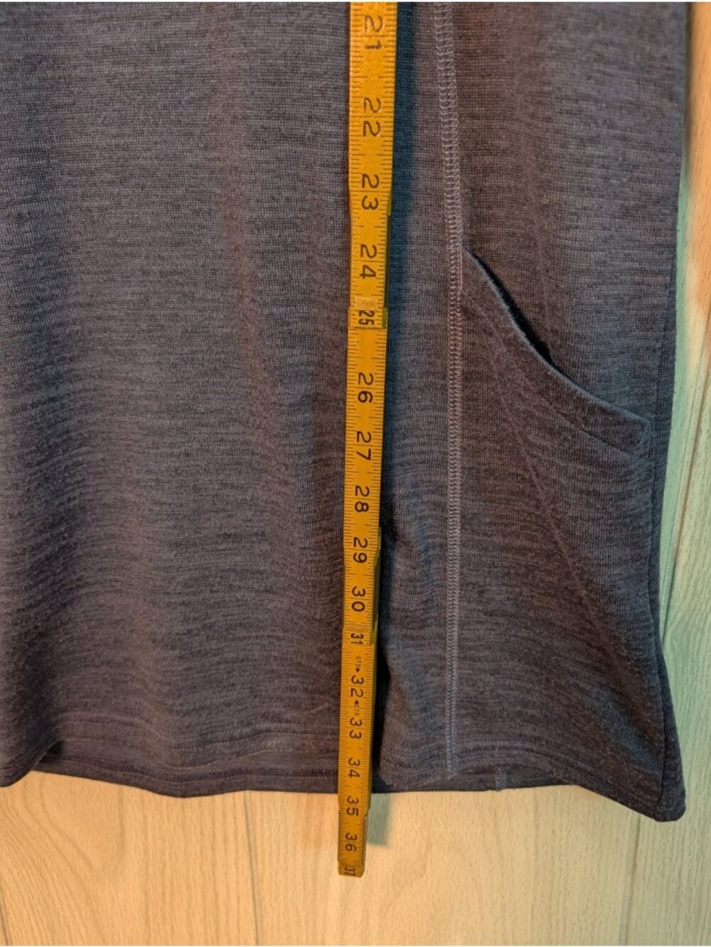 Kuhl Women's Helix Dress Stretch Knit Casual Hooded Active Dress Heather Blue N - Picture 9 of 9